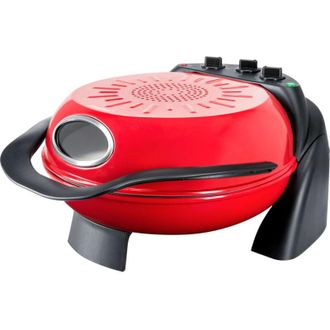 Steba Forno per pizza Steba rosso 1000 W 29 cm pietra