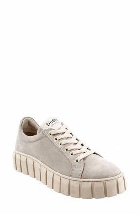 Bueno Womens Talia Platform Sneakers In Fawn Suede