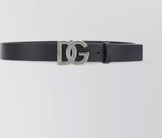 Dolce & Gabbana DG-LOGO belt in calf leather