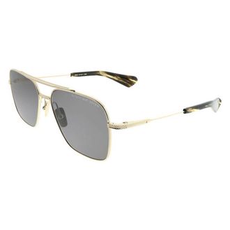 Dita Eyewear Flight Seven Dark Grey Pilot Mens Sunglasses DTS111-57-02-Z