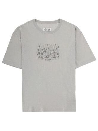 Maison Margiela Scattered Numbers Cotton T-Shirt