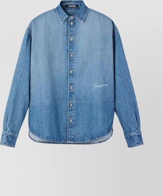 Jacquemus denim la chemise de-n&icirc;mes simon shirt jacket