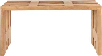 Meubles et Design Banco de teca L90cm - Natural