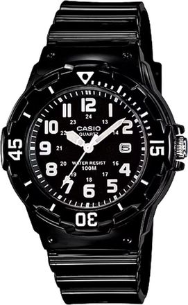 Casio Womens Water-Resistant Analog Watch with Black Dial - LRW-200H-1BV