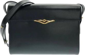 Cartier Pre-owned S DE Cartier Leren Schoudertas - Dames - Vintage Schoudertas - Blauw - ONE Size - Leer - Vintage