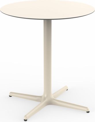 Resol Mesa Redonda &Oslash;70 Toledo Resol Madera Metal Marfil