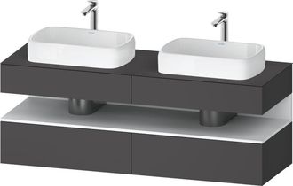 Duravit Qatego Consola Mueble Bajo Lavabo, 2 Extensiones, 2 - Duravit