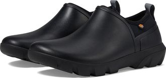 Bogs Sauvie II Slip-On Womens Boots Black 1 : 11 B - Medium, Rubber