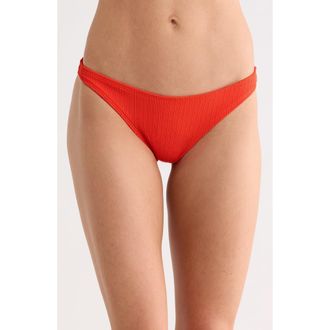 Billabong Aloha Tropic Bikini Bottoms in Red Aloha at Nordstrom Rack, Size X-Small