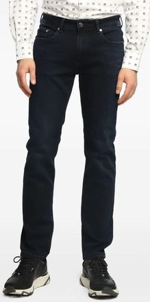 Karl Lagerfeld Jeans con placca logo - Blu