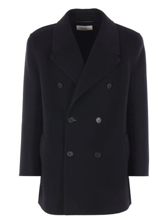 Saint Laurent Jas met dubbele rij knopen - Zwart