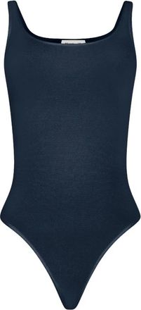 Wolford Jamaika String Body - Dames - Bodies - Blauw - S - Katoen - Tops