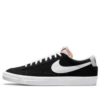 Nike Blazer Low 77 Suede Black White DA7254-001