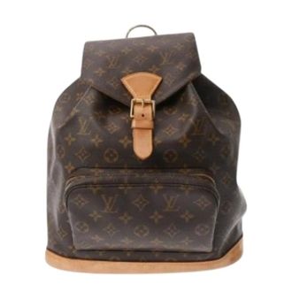 Louis Vuitton Pre-owned Vintage Monogram Canvas Backpack - unisex - Louis Vuitton Vintage - Vintage Backpacks - Brown - ONE SIZE - Pre-owned