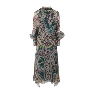 Etro Etro, Maxi Dresses, female, Multicolor, Size: M Maxi Dress