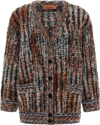 Missoni Multicolor Wool Womens Cardigan