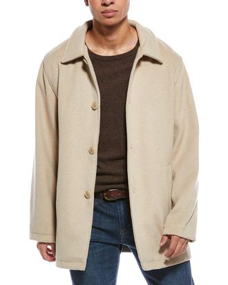 Robert Graham Wool-Blend Car Coat
