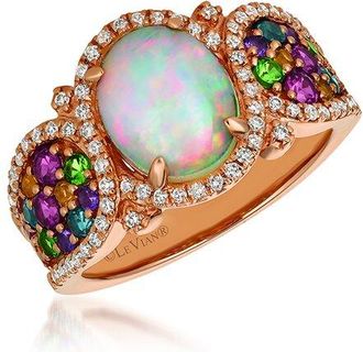 Le Vian 14K Rose Gold 2.23 ct. tw. Diamond & Opal Ring