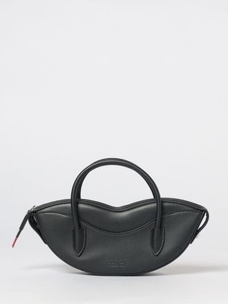 Fiorucci Lips Mini Bag in Patent Synthetic Leather with Double Handle