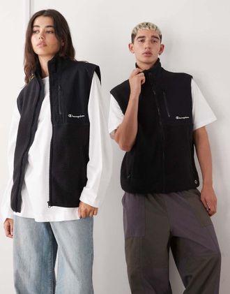 Champion Gilet imbottito nero unisex