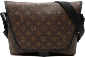 Louis Vuitton Borsa Messenger Magnetica Macassar Pre-owned - - Pre-owned - Donna - Marrone - ONE SIZE