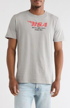 Goodie Two Sleeves Grand Prix Cotton Graphic T-Shirt in Grey at Nordstrom Rack, Size Xx-Large