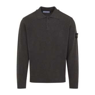 Stone Island Polo Truien - Heren - Polos - Grijs - L - Tops