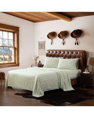 Wrangler Watercolor Cactus Sheet Set