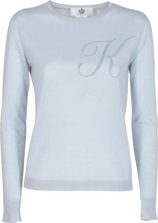 Dee Ocleppo Dames, Truien, Blauw, Maat: M Zijde