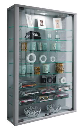 ebuy24 Ebuy24 - Estuche De Cristal Vcm Colgante Estuche De Cristal Con Vidrio De Seguridad Esg Dimensiones: Al. 91 X An. 59 X T. 18 Cm Estuche Colgante De Vi