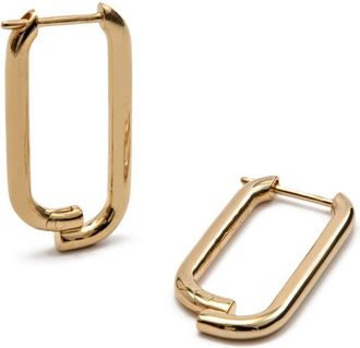 Otiumberg Orecchini a cerchio Chaos - Oro