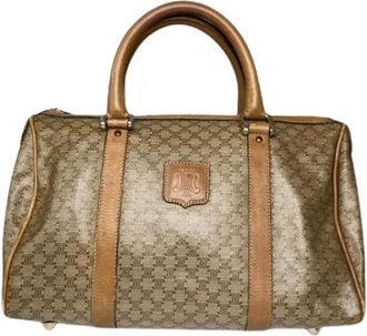 Celine Pre-owned Weekend Bags, female, Brown, Size: ONE SIZE Pre-owned Leather celine-bags