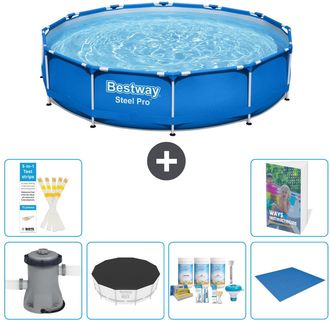 Bestway Piscina Bestway Steel Pro Redonda - 366x76 Cm - 7-piezas S251