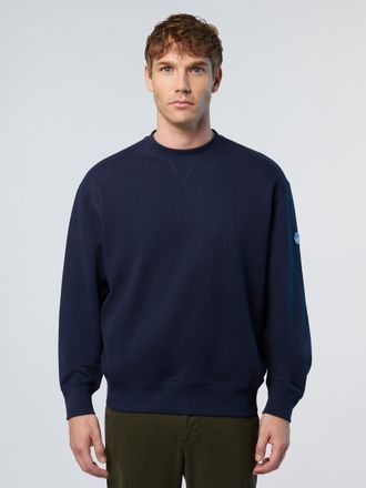 North Sails Sweatshirt Met ribbels aan de zijkant