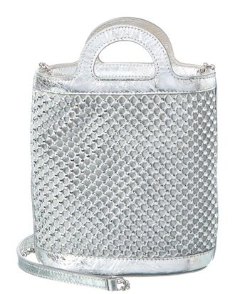 Marni Mesh & Leather Bucket Bag