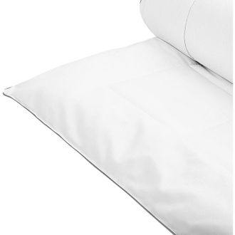 Beliani Edred&oacute;n De Algod&oacute;n Relleno De Poli&eacute;ster 135 X 200 Cm Personas Al&eacute;rgicas Howerla