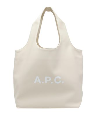 A.P.C. A. P.C. Ecru Ninon Tote Bag