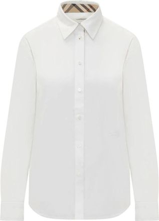 Burberry Donna, Camicette, Bianco, S, new