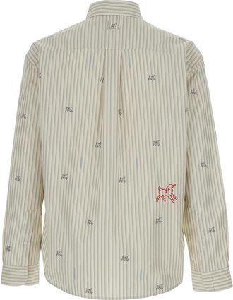 Jacquemus Mens Shirt Simon Beige Cotton