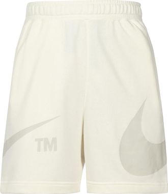 Nike Mens Nike Solid Color Logo Printing Elastic Waistband Shorts Black DD5998-133