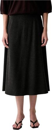 Marc O'Polo Midi Skirts - Dames - Midirokken - Grijs - S - Rokken