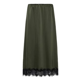 Ichi Faldas - Skirts - Mujer - Verde - S