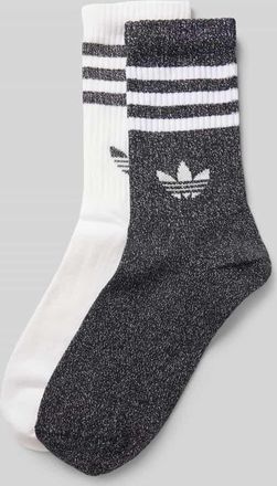 adidas Originals Socken mit Label-Detail im 2er-Pack in Black, Größe 35-38