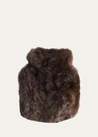 Weich Couture Alpaca Calmo Fur Hot Water Bottle, 0.6 L