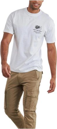 Vans Short Sleeve T-Shirt - Heren - T-shirts - Wit - XL - Katoen - Tops