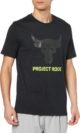 Under Armour Mens PR Brahma Bull Short Sleeve T-Shirt Black/Ivory XXL (1361733)