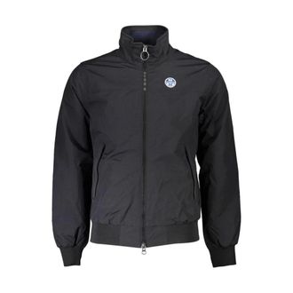 North Sails Zwarte Bomberjack- Waterbestendig & Stijlvol - Heren - Bomber jackets - Zwart - XL - Jassen