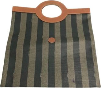 Fendi Pre-owned Handbags, female, Brown, Size: ONE SIZE Pre-owned Plastic Handbag