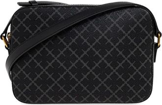 By Malene Birger Lolla kleine crossbodytas met geometrisch patroon - Grijs