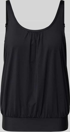 Lascana Tankini-Oberteil mit U-Ausschnitt in Black, Größe 38